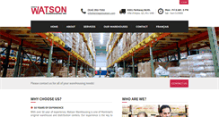 Desktop Screenshot of entrepotwatson.com